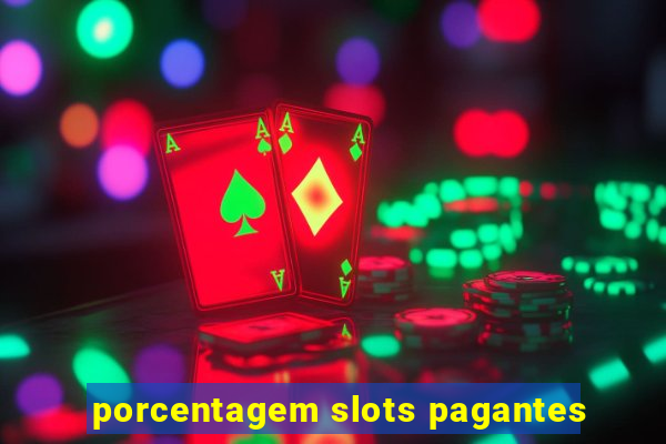 porcentagem slots pagantes